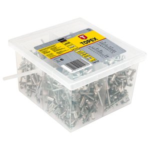 TOPEX Nit hliníkový trhací 4,0 mm x 10 mm, 800ks 43E421