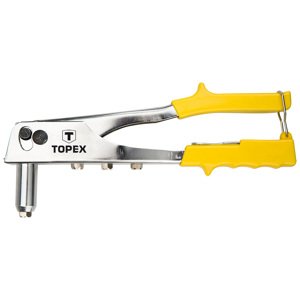 TOPEX Nitovacie kliešte, 2,4 - 3,2 - 4,0 - 4,8 mm 43E707