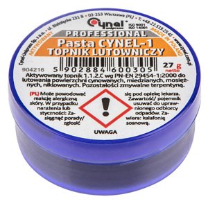 CYNEL Tavivo pre mäkké spájkovanie, 27 g 44E816