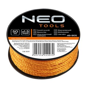 NEO TOOLS Šnúrka murárska, 50 m 49-905