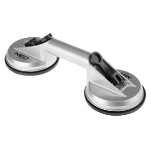 NEO TOOLS Hliníková okenná prísavka, dvojitá, 100 kg 56-802