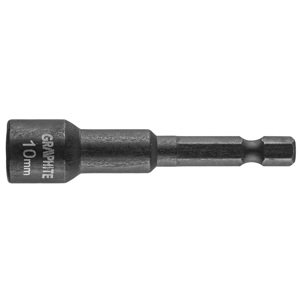 GRAPHITE Razová nastrčná hlavica, magnetická 10 x 65 mm 56H552