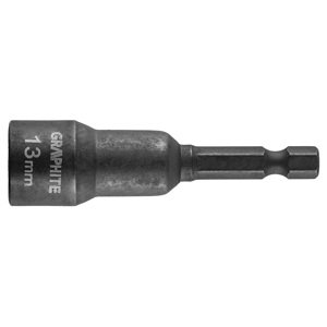 GRAPHITE Razová nastrčná hlavica, magnetická 13 x 65 mm 56H553