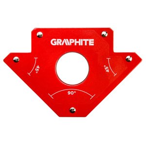 GRAPHITE Zvárací magnetický držiak 122 x 190 x 25 mm 56H903