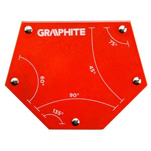 GRAPHITE Zvárací magnetický držiak 111 x 136 x 24 mm 56H905