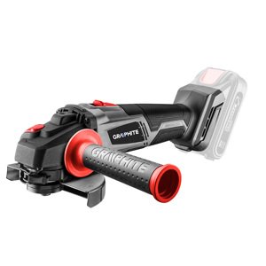 GRAPHITE Akumulátorová bezkefková uhlová brúska Energy+ 18V, Li-Ion, kotúč 125mm, bez akumulátora 58G026