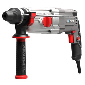 GRAPHITE Vŕtacie kladivo SDS+ 900W, kufor 58G539