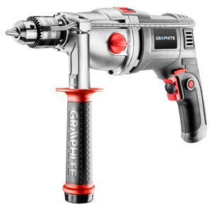 GRAPHITE Príklepová vŕtačka, 1050 W, skľučovadlo 13 mm kľúč 58G722