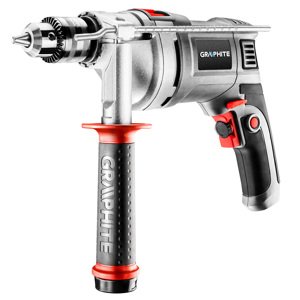 GRAPHITE Príklepová vŕtačka, 850 W, skľučovadlo 13 mm kľúč 58G728