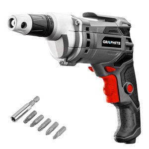 GRAPHITE Vŕtačka/prístroj 520W, otáčky 0-4200 min-1, kufor 58G794