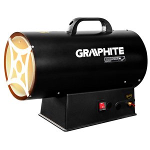 GRAPHITE Plynový ohrievač 30kW, 18V batériová verzia, bez batérie 58GE101