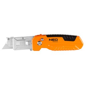 NEO TOOLS Nôž s trapézovou čepeľou so škrabkou 63-708