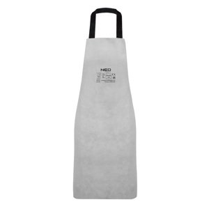 NEO TOOLS Kožená zváračská zástera 60 x 90 cm, bavlnené pásy 81-891