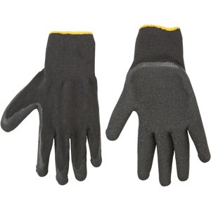 TOPEX Pracovné rukavice textil, guma 10" 83S213