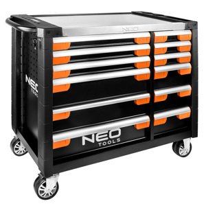 NEO TOOLS Dielenký vozík PRO, 12 zásuviek 84-225
