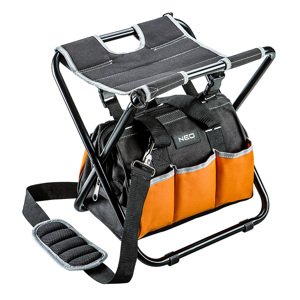 NEO TOOLS Stolík s taškou na náradie 84-306