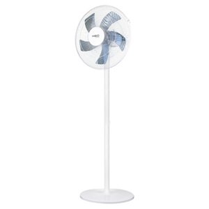 NEO TOOLS Podlahový ventilátor 50 W, 40 cm, 3 rýchlosti, oscilácia, biely 90-015