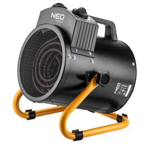 NEO TOOLS Elektrický ohrievač 2kW priemyselný, nastaviteľný, IPX4 90-067