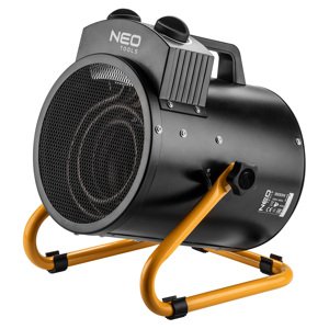 NEO TOOLS Elektrický ohrievač 3kW priemyselný, nastaviteľný, IPX4 90-068