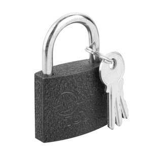 Top Tools Zámka 40 mm, 3 kľúče 90U301