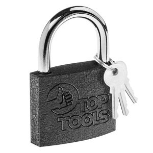 Top Tools Zámka 50 mm, 3 kľúče 90U302