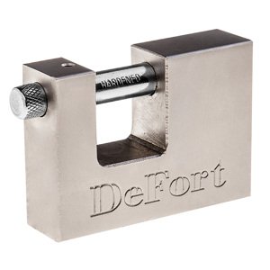 DEFORT Zámka tyčová 70 mm, 3 kľúče 90U332