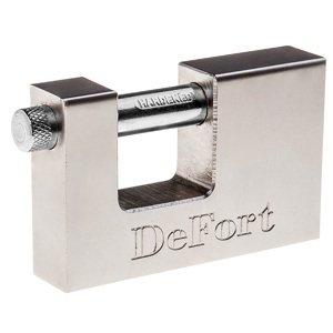 DEFORT Zámka tyčová 90 mm, 3 kľúče 90U333
