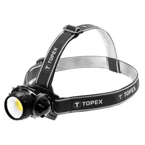 TOPEX Čelové svetlo 3W LED COB, 3xAAA 94W391