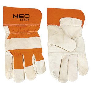 NEO TOOLS Pracovné rukavice koža, 10.5" 97-602
