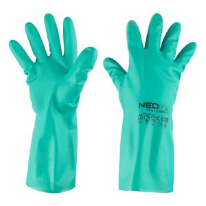 NEO TOOLS Chemicky odolné nitrilové rukavice, veľkosť 9 97-695-9