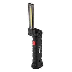NEO TOOLS Batériová dielenská lampa 200 lm COB + baterka 99-041