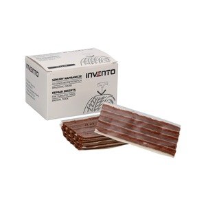 Brown thick repair inserts for passenger tubeless tyres 100x6 mm, 50 pcs