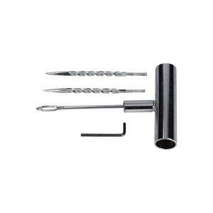 Metal insertion tool - 4-in-1 interchangeable set with interchangeable blades for repair using cords: cutters, insertion tool, Allen
