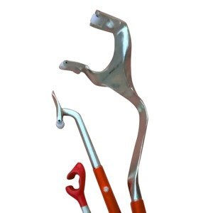 Bead breaker system for truck tire changing / levers