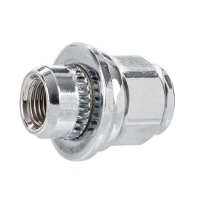 Lug nuts M12x1.25 closed end, chromed