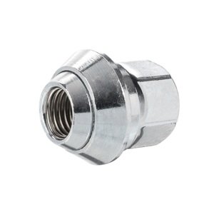 Lug nuts M12x1.5 opened, zinc