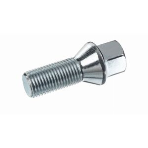 M12x1.5 bolt, 28 mm thread, tapered, wrench size: 17