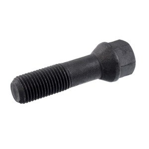 Lug bolts M12x1,25, thread 30mm, cone seat, K 17 black