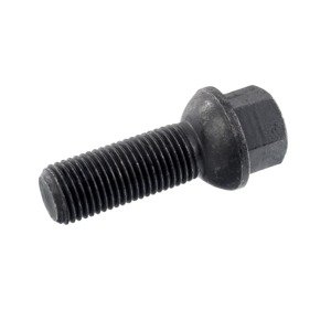 Lug bolts M14x1,5, thread 35mm, spherical, K 17, black