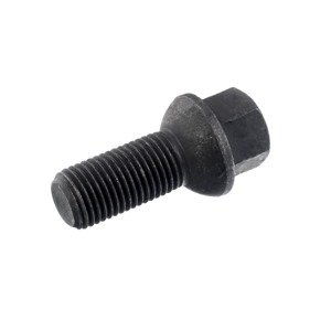 Lug bolts M14x1,5, thread 28mm, spherical, K 17, black