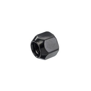 Black Lug nuts for steel rims M12x1,5 15mm- (open without collar) k19