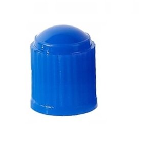 Blue caps for valves 100 pcs.