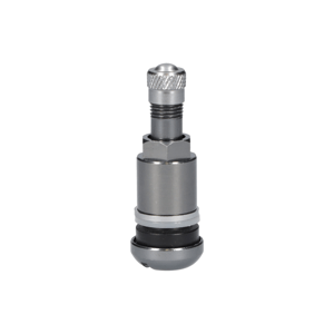 Gray screw-in valve for rims, aluminum MS525 43