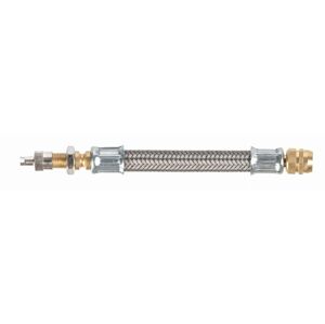 Rubber tyre valve extension 125 mm, reinforced
