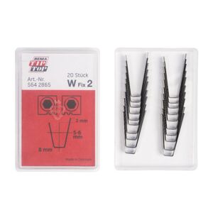 W Fix 2 blade, 5-6 mm, for Rubber Cut tyre cutting machine, 20 pcs.