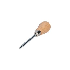 Pick with a wooden handle