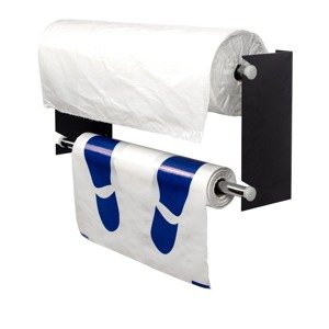 Double hanger for car seats covers and floor mats