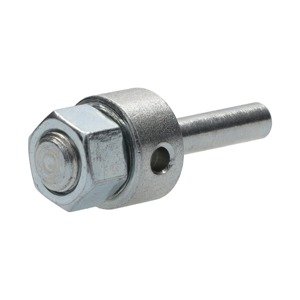 Arbour 6 mm for buffing tools with 3/8" thread