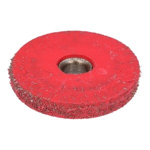 Rotary brush, cylindrical, plastic embedded dia. 50mm, width 7mm, bore 3/8"