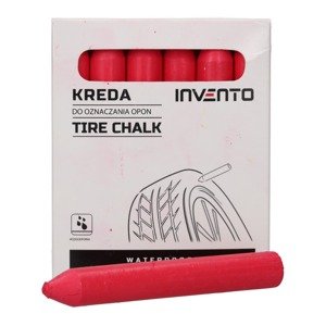 Waterproof marking chalk INVENTO, red - waterproof